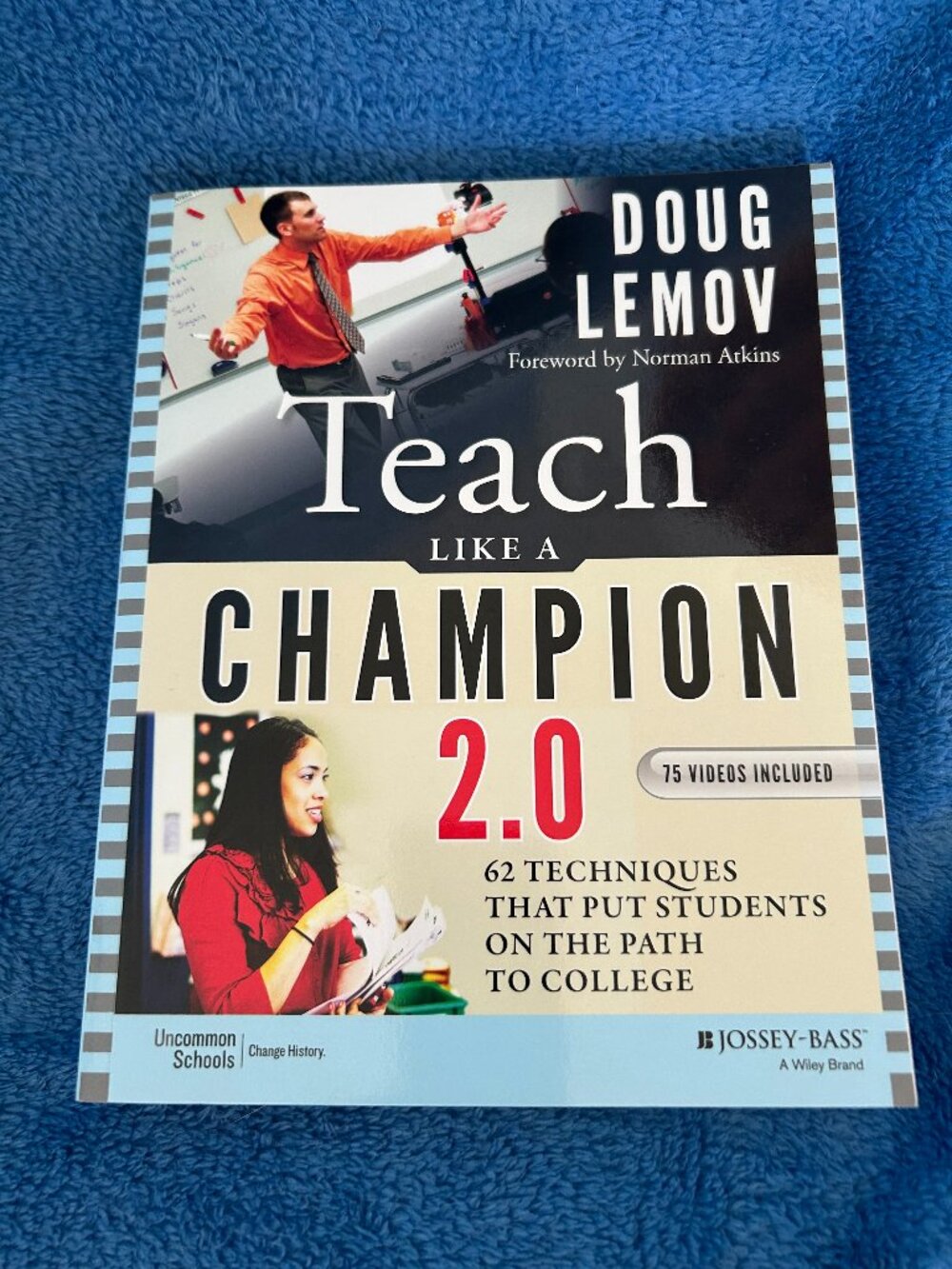Brand New Teach Like a Champion 2.0 paperback with unopened audio CD